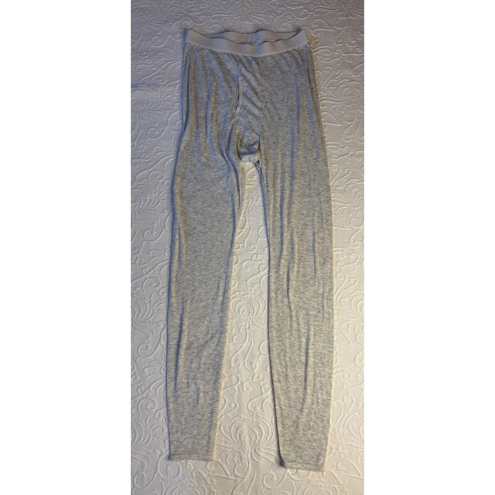 Patagonia Capilene Mens Medium Gray Thermal Base Layer Pants Made in USA Vintage